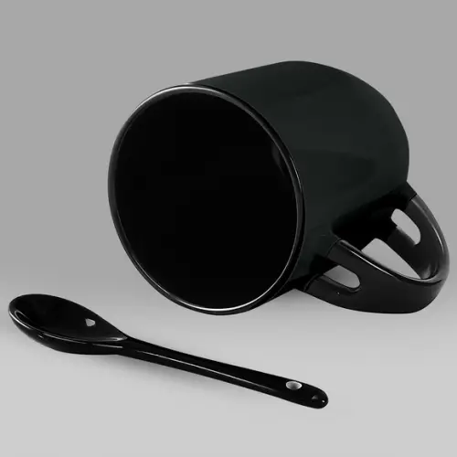 Caneca Mágica Preta Dia das Mulheres Personalizada