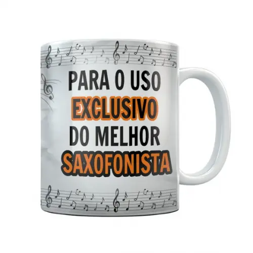Caneca Melhor Saxofonista