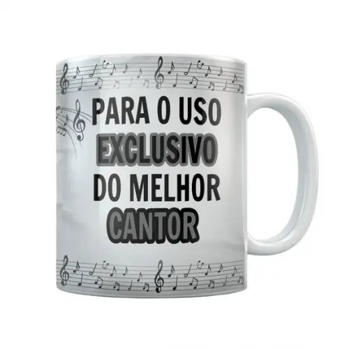 Caneca Melhor Cantor