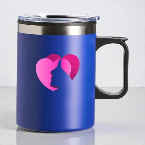 Caneca Plástica 375ml Dia das Mulheres
