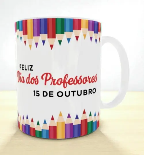Caneca Porcelana Dia dos Professores