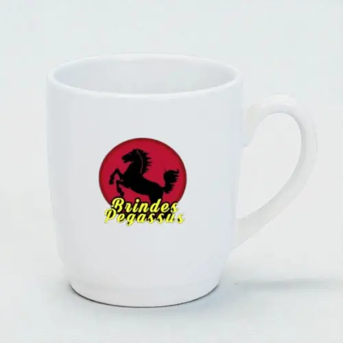 Caneca Semi Cônica Branca Personalizada