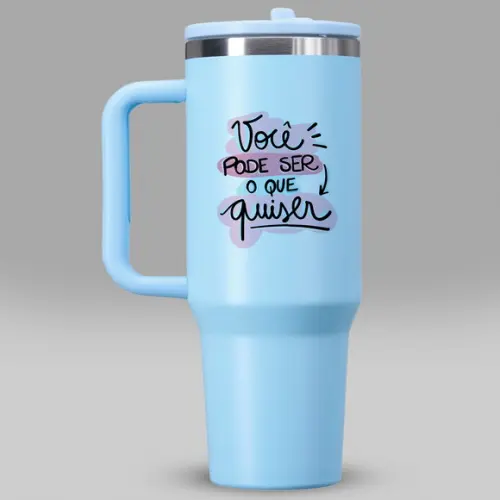 Caneca Térmica Dia das Mulheres Personalizada