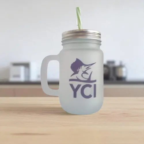 Caneca Vidro Mason Jar Personalizada