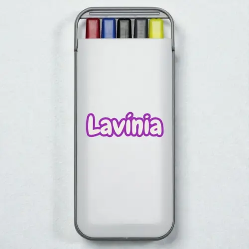 Canetas com Estojo Kit 5 em 1 Personalizado