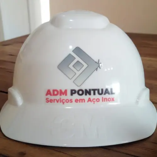 Capacete Branco 3m Personalizado