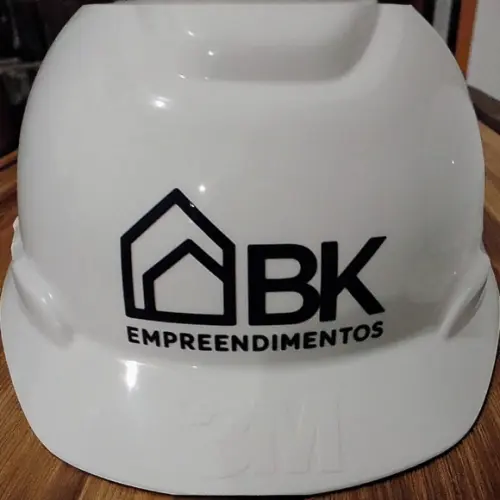Capacete Branco 3m Personalizado