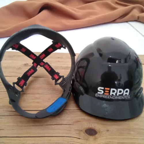 Capacete Preto 3m Personalizado
