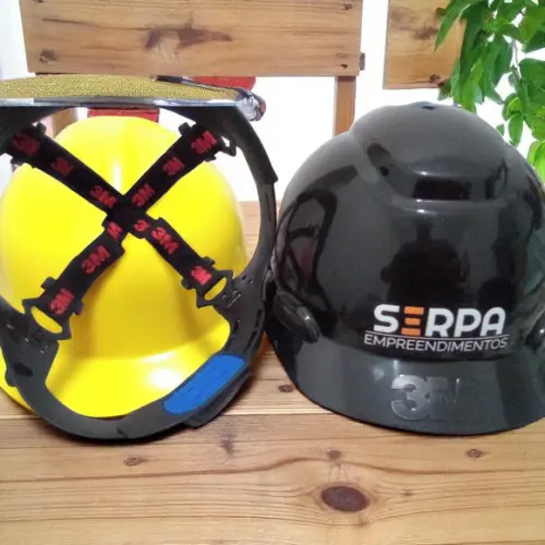 Capacete Preto 3m Personalizado