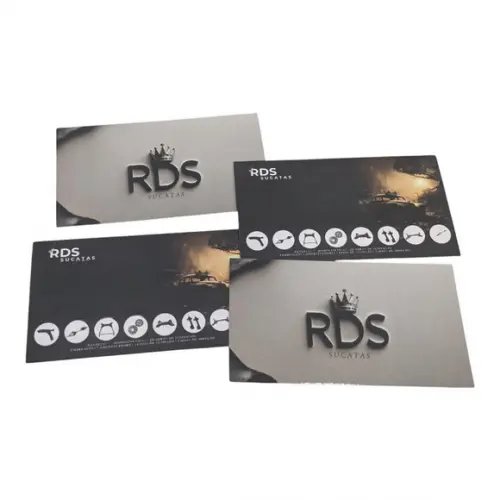 Cartão de Visita Frente e Verso Personalizado