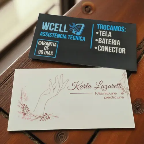 Cartão de Visita Frente e Verso Personalizado