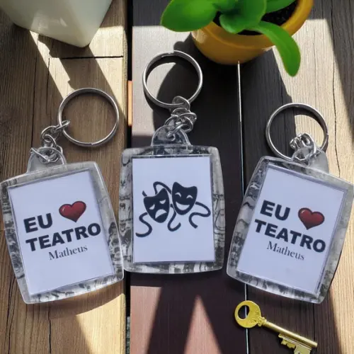 Chaveiro Acrilico Personalizado