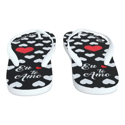 Chinelo Dia dos Namorados Personalizado