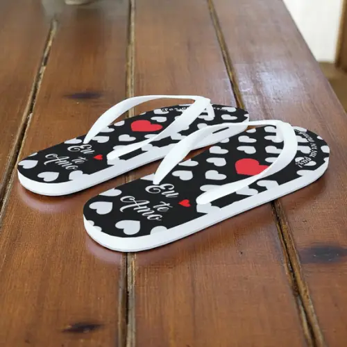 Chinelo Dia dos Namorados Personalizado