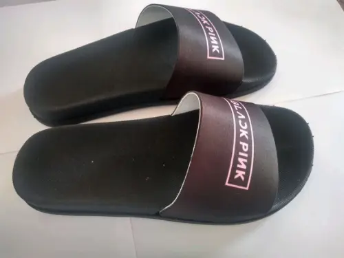 Chinelo Slider Black Pink