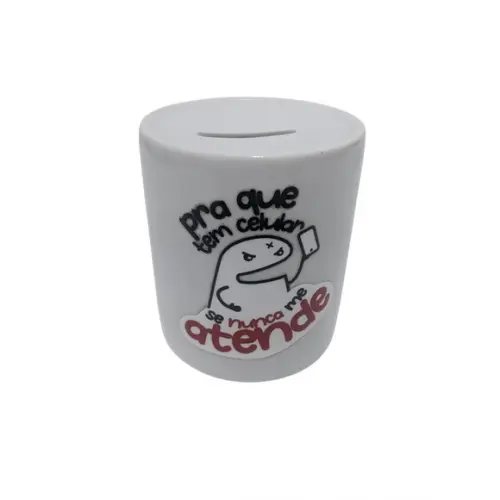 Cofrinho de Porcelana Personalizado