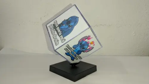 Cubo Stitch Giratório Personalizado