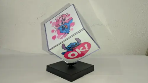 Cubo Stitch Giratório Personalizado