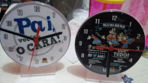 Dia dos Pais Relógio Personalizado Kit