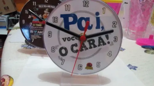 Dia dos Pais Relógio Personalizado Kit