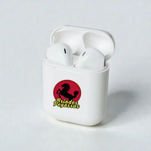 Fone de Ouvido Bluetooth c/ Case Personalizado
