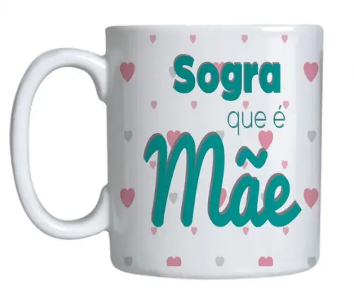 Kit Caneca de Polímero Dia das Mães