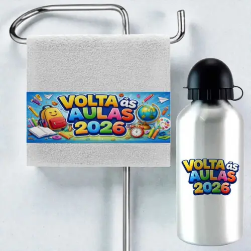Kit Volta às Aulas 2026 Personalizado