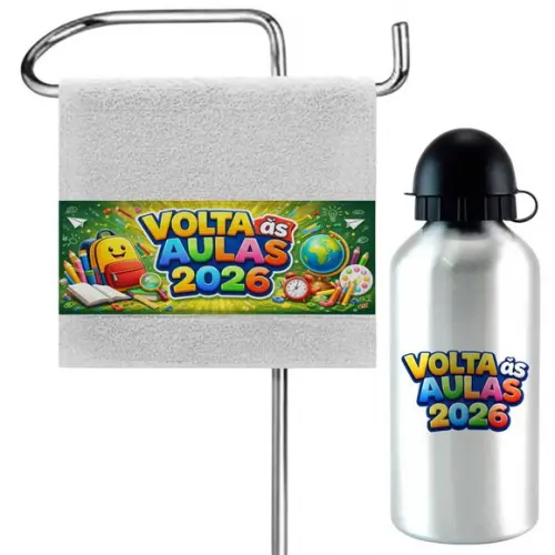 Kit Volta às Aulas 2026 Personalizado