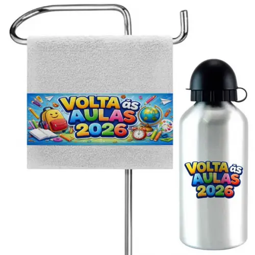 Kit Volta às Aulas 2026 Personalizado