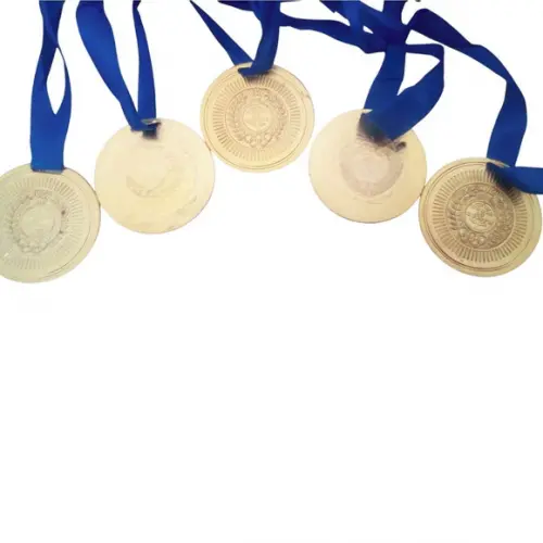 Medalha Dourada Personalizada