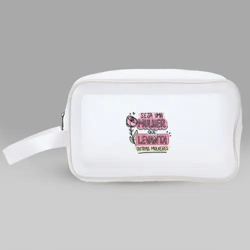 Necessaire de Pvc Dia das Mulheres Personalizada