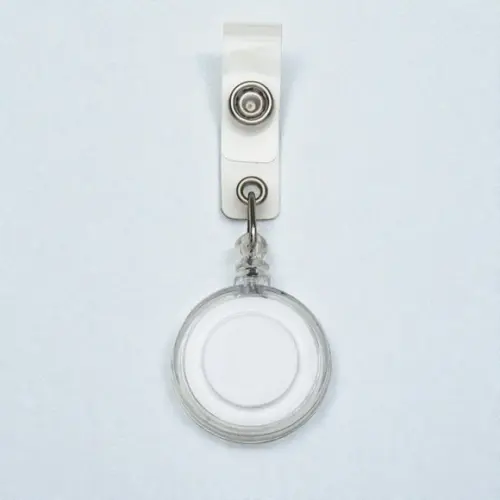 Porta Crachá Roller Clip Personalizado - Kit 50un