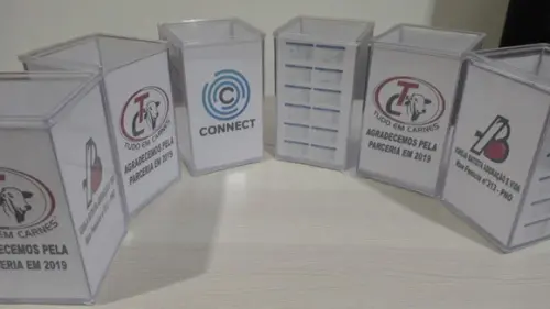 Porta Lápis/caneta Personalizado Kit 02un