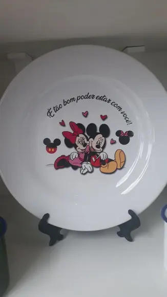 Prato de Porcelana Personalizado