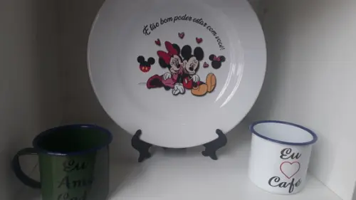 Prato de Porcelana Personalizado