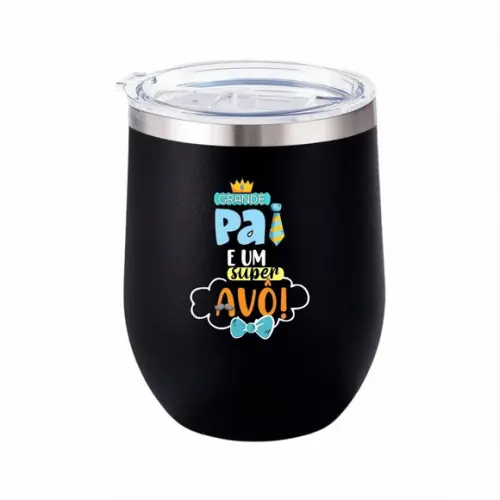 Presente Dia dos Pais Copo Cuia Térmico Personalizado