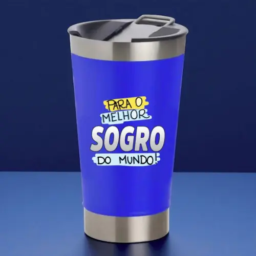 Presente Dia dos Pais Copo Térmico Personalizado