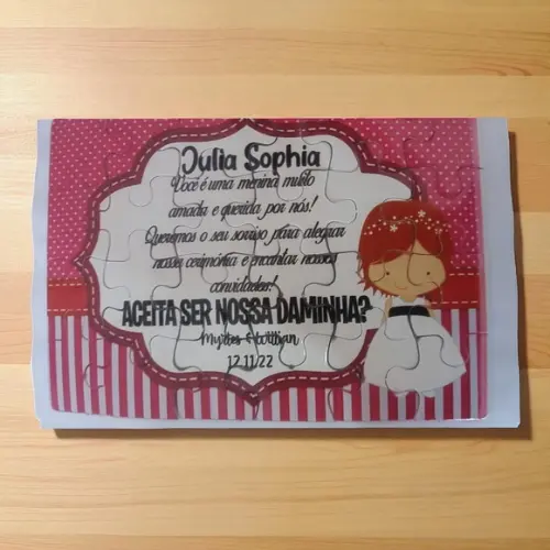 Quebra Cabeça Personalizado