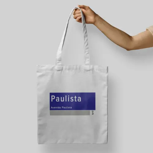 Sacola Eco Bag Amo Sp Personalizada