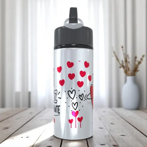 Squeeze Alumínio Esportivo Dia dos Namorados Personalizado