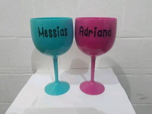 Taça de Gin Colorida Personalizada