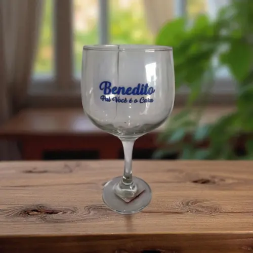 Taça de Gin de Vidro Transparente