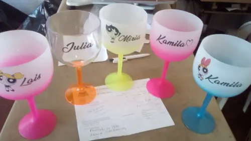Taça de Gin Degradê c/ Led