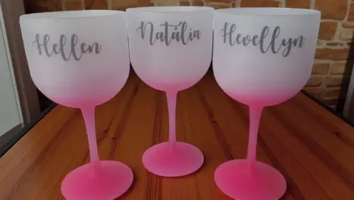 Taça de Gin Degradê Personalizada
