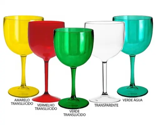 Taça Gin Acrilica Transparente Personalizada