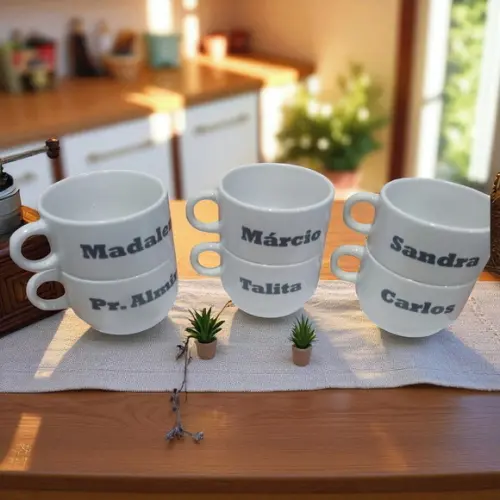Torre de 2 Xícaras Personalizada