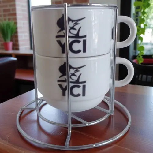 Torre de 2 Xícaras Personalizada