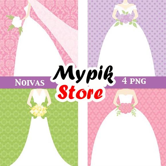 Kit Digital Casamento Noiva Scrapbook 07