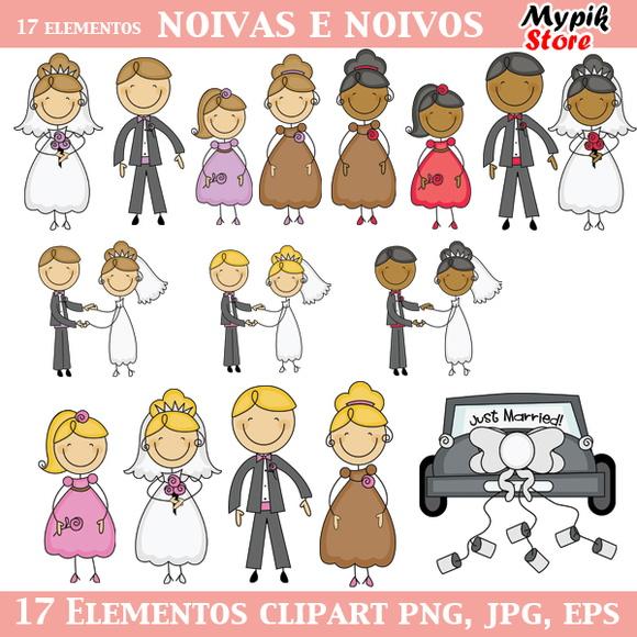 Kit Digital Casamento Noiva e noivo 02