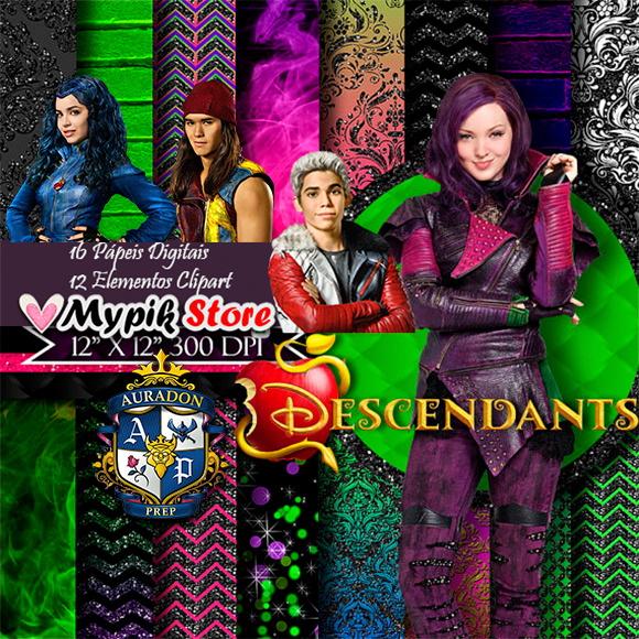 Kit Digital Descendentes Disney - Coleção